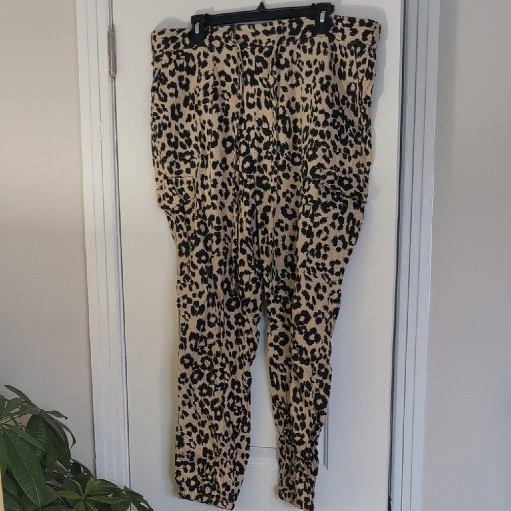 Leopard Print Women's Pants